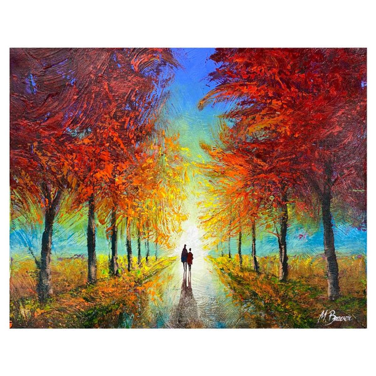 Mark Braver, Original Oil Painting on Canvas, Hand Signed with Letter of Authenticity.
