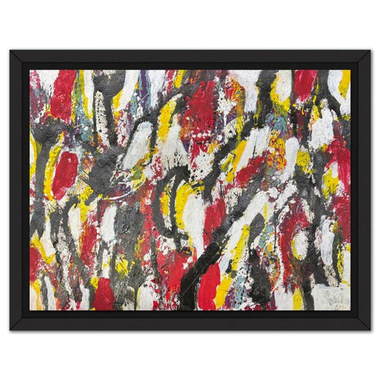 Jenik Cook, Framed Hand Signed Original Painting with Letter of Authenticity.