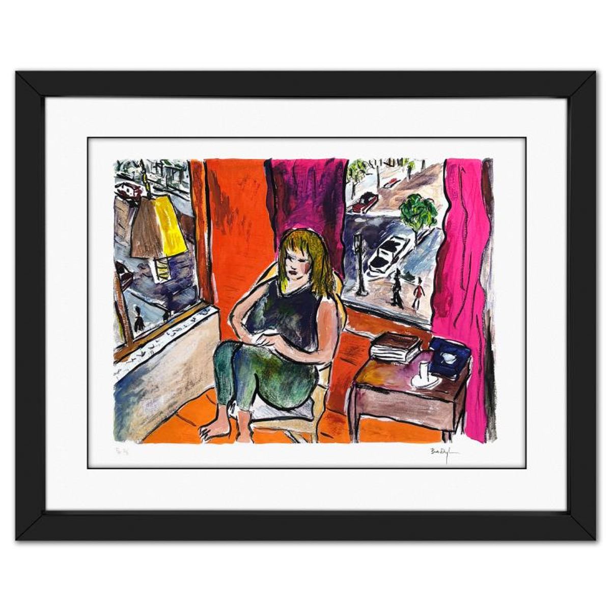 Bob Dylan, "Corner Flat (2013)" Framed Limited Edition, TP Numbered 2/2 and Hand Signed with Letter of Authenticity.