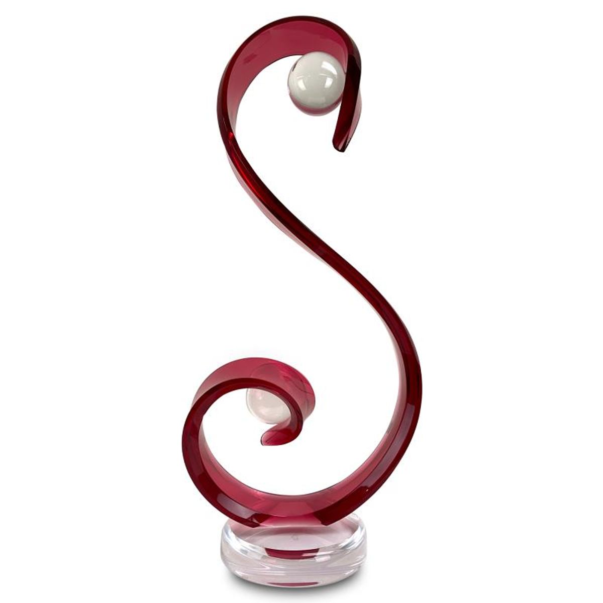 Shlomi Haziza, "Symphony" Acrylic Sculpture, Hand Signed with Letter of Authenticity.