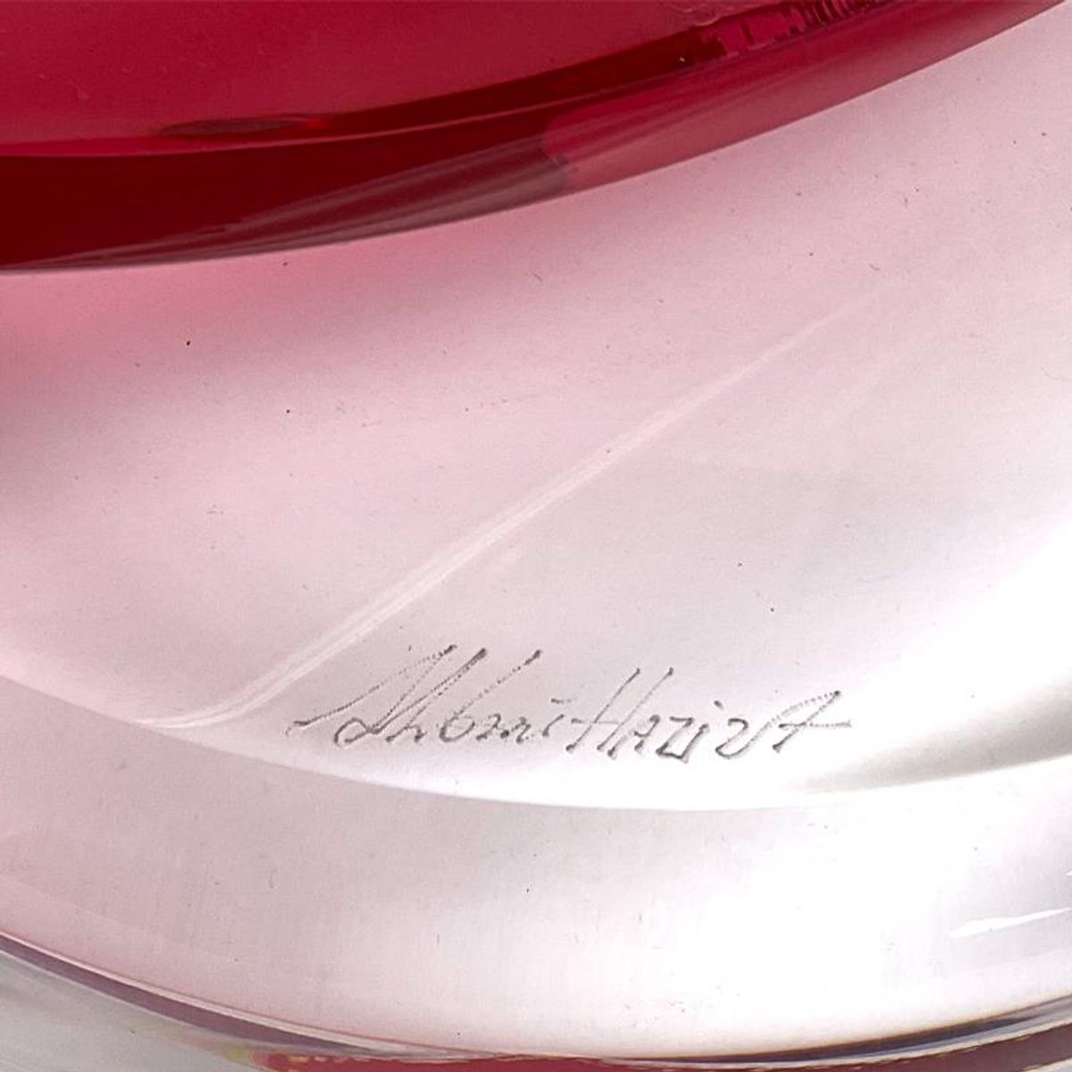 Shlomi Haziza, "Symphony" Acrylic Sculpture, Hand Signed with Letter of Authenticity.