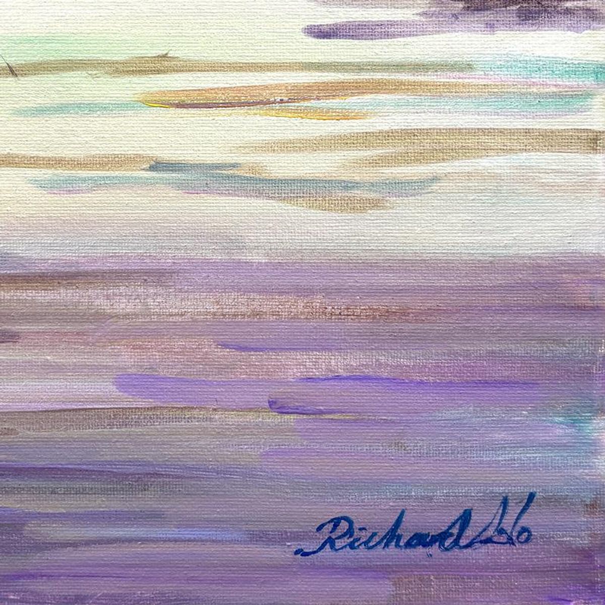 Richard Ho, "Sedona Trail" Original Acrylic Painting on Canvas, Hand Signed with Letter of Authenticity.