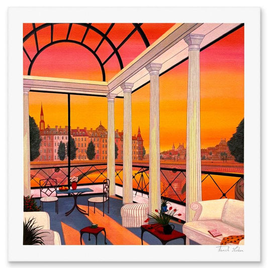 Fanch Ledan, "Trium sus Paris" Limited Edition Serigraph, AP Numbered and Hand Signed with Letter of Authenticity.