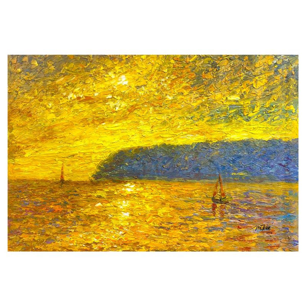 Mani, Original Acrylic Painting on Canvas, Hand Signed with Letter of Authenticity.