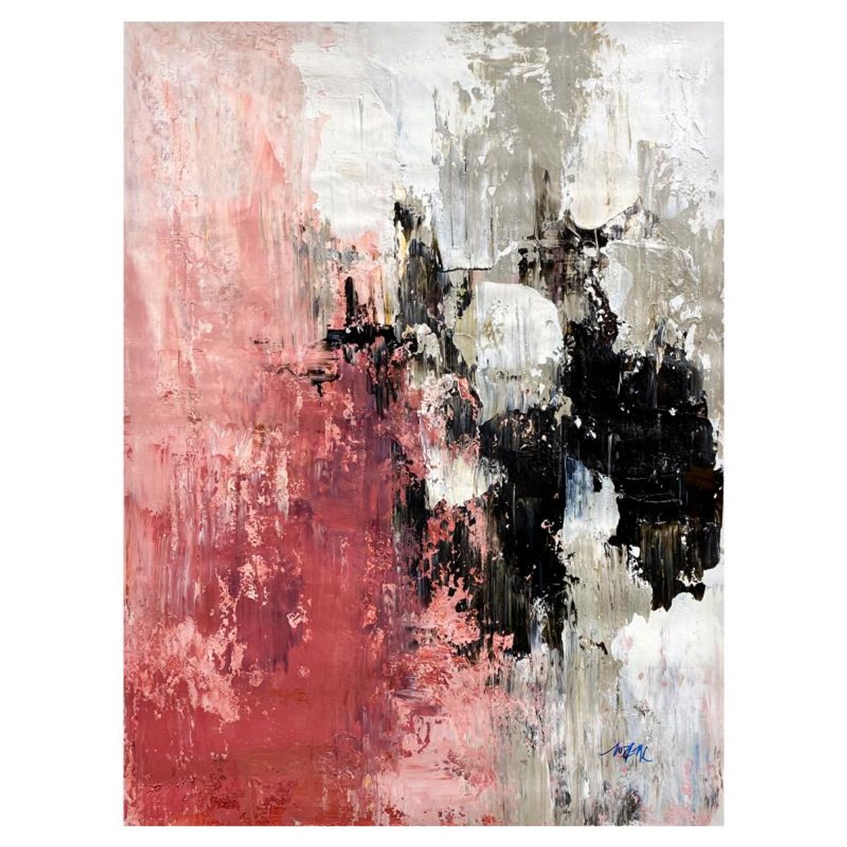 Mani, Original Acrylic Painting on Canvas, Hand Signed with Letter of Authenticity.