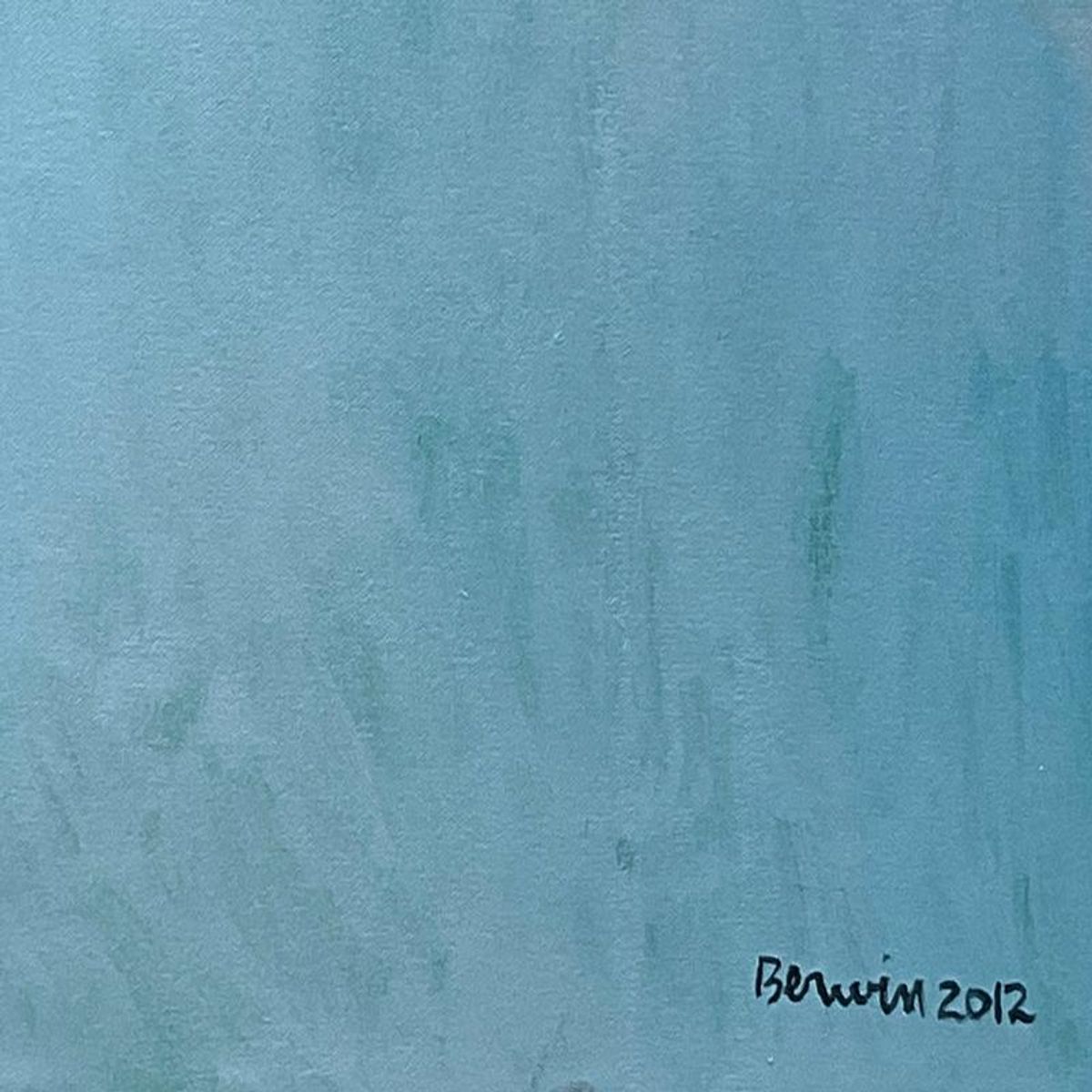 Milton Berwin (1925-2023), Original Painting on Canvas (46" x 60"), Hand Signed with Letter of Authenticity.