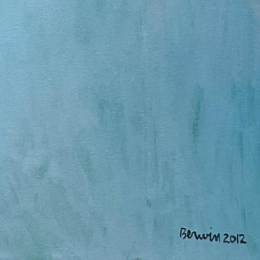 Milton Berwin (1925-2023), Original Painting on Canvas (46" x 60"), Hand Signed with Letter of Authenticity.