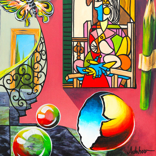 Alexander Astahov- Original Oil on Canvas "A Symphony of Colors"