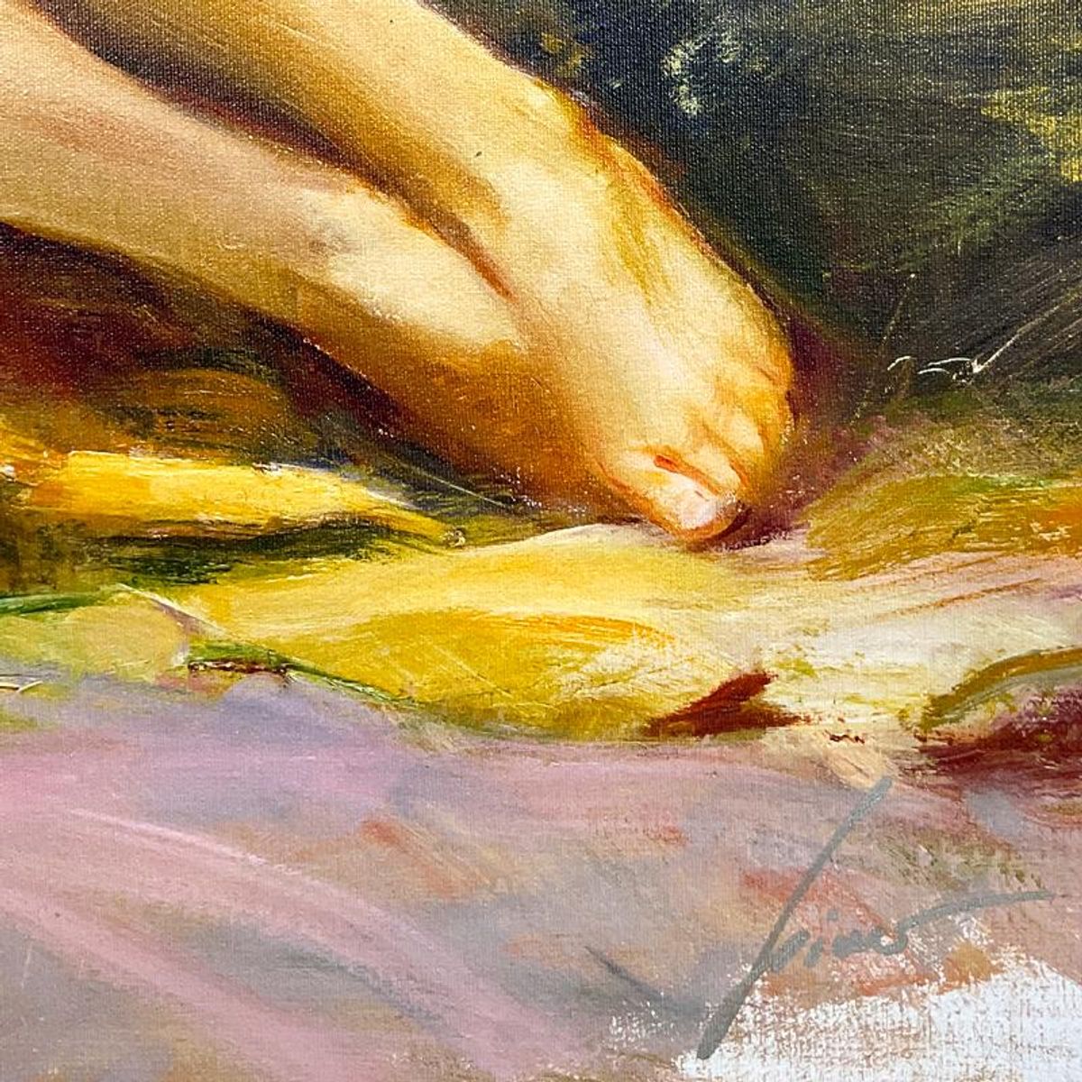 #1 in Edition: Pino (1939-2010), "My Favorite Time" Limited Edition on Canvas, HC Numbered 1/25 and Hand Signed with Certificate of Authenticity.