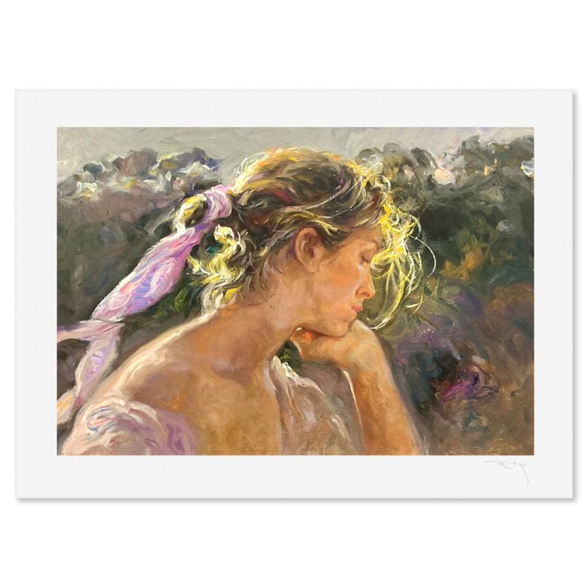 Royo, "Armonia" Limited Edition Printer's Proof Serigraph (15" x 22"), Numbered and Hand Signed with Letter of Authenticity.