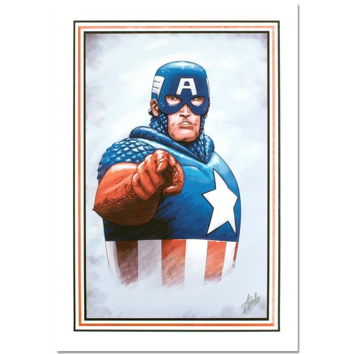Stan Lee Signed, Marvel Comics "The New Invaders #0" Limited Edition Canvas, Numbered 6/10 with Certificate of Authenticity.