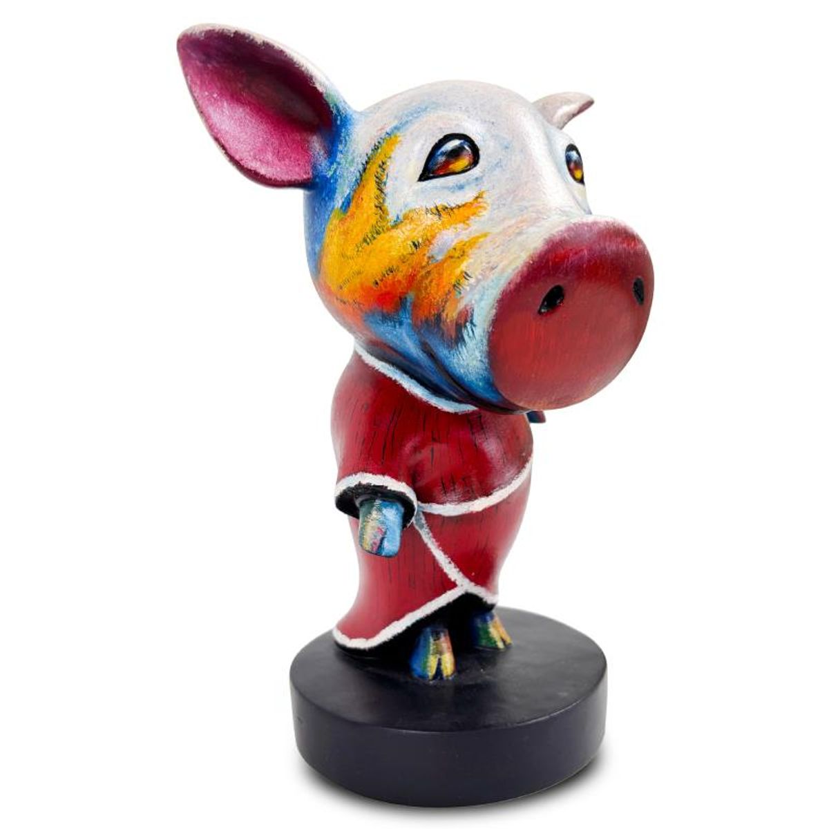 Wang, "Tata" Limited Edition Resin Sculpture, Numbered 6/99 and Hand Signed with Letter of Authenticity.