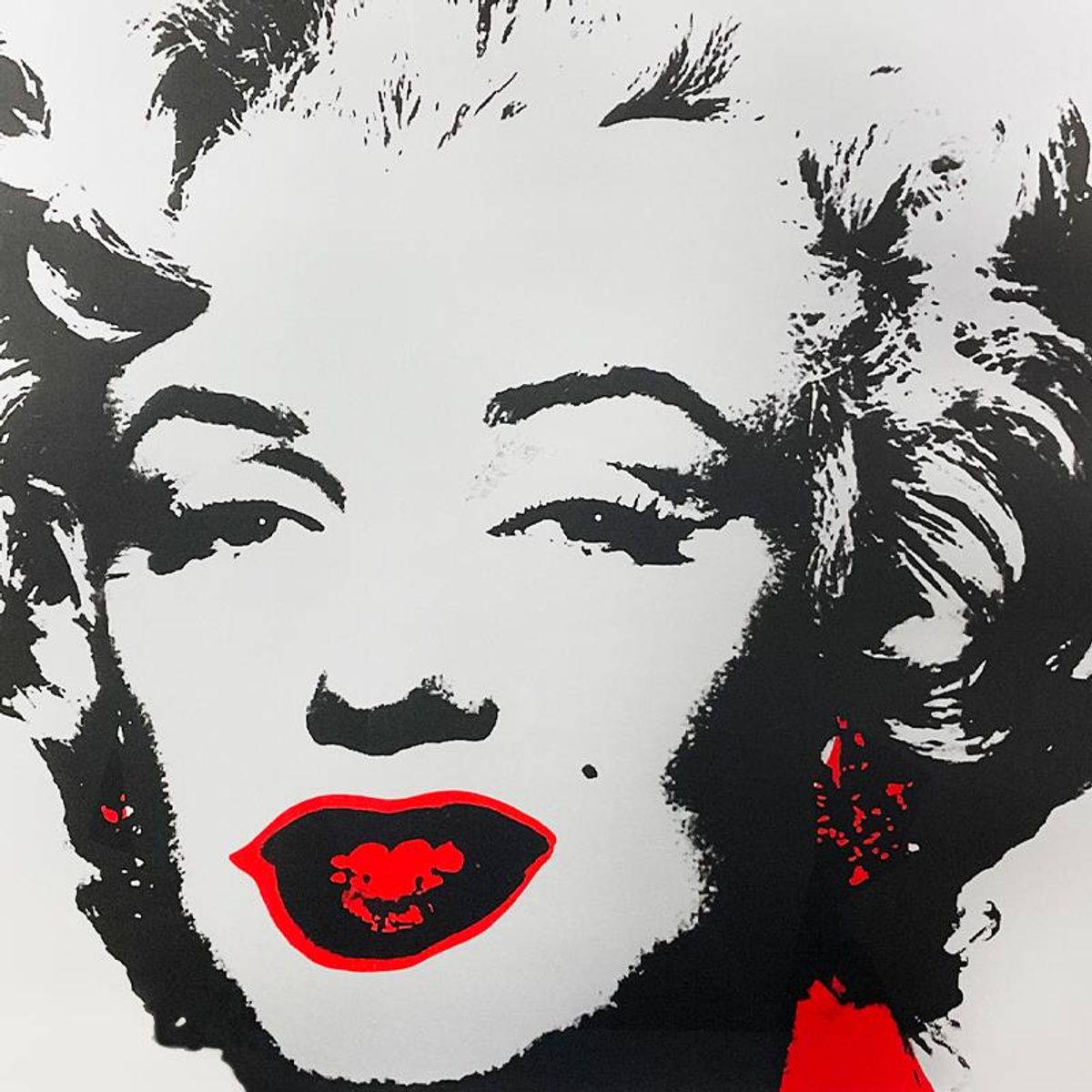 Andy Warhol (1928-1987), "Golden Marilyn" Framed Limited Edition Silkscreen from Sunday B Morning with Certificate of Authenticity