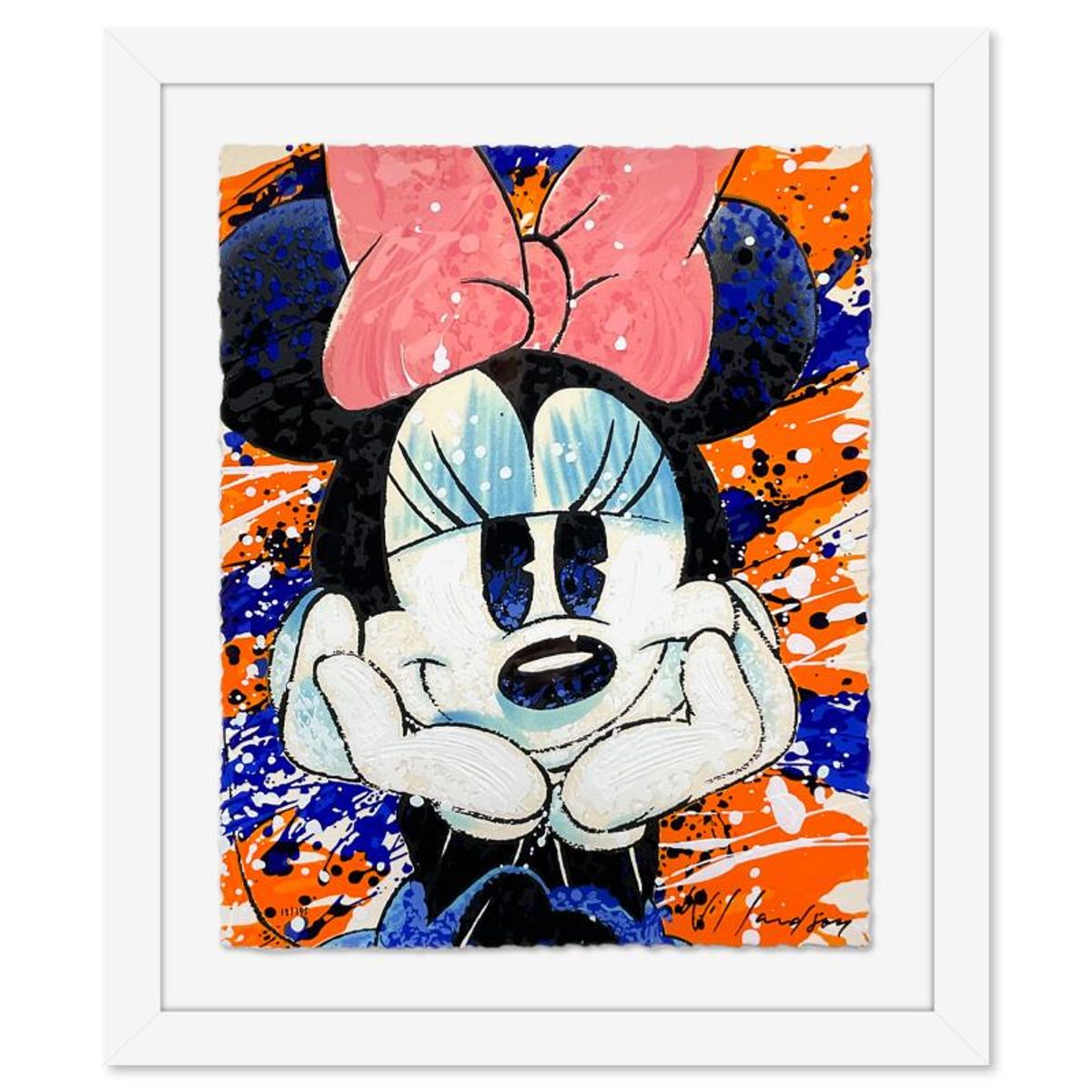 David Willardson, "Happy Daze" Framed Limited Edition Disney Serigraph, Numbered 13/195 and Hand Signed with Letter of Authenticity.