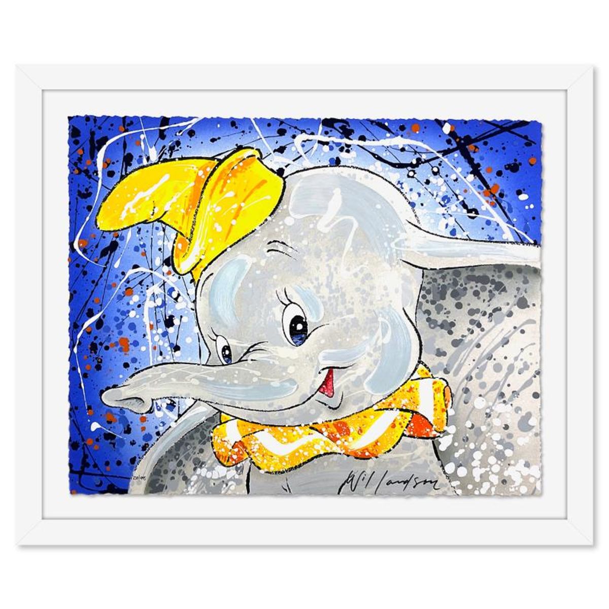 David Willardson, "Keep It Under Your Hat" Framed Limited Edition Disney Serigraph, Numbered 230/495 and Hand Signed with Letter of Authenticity.