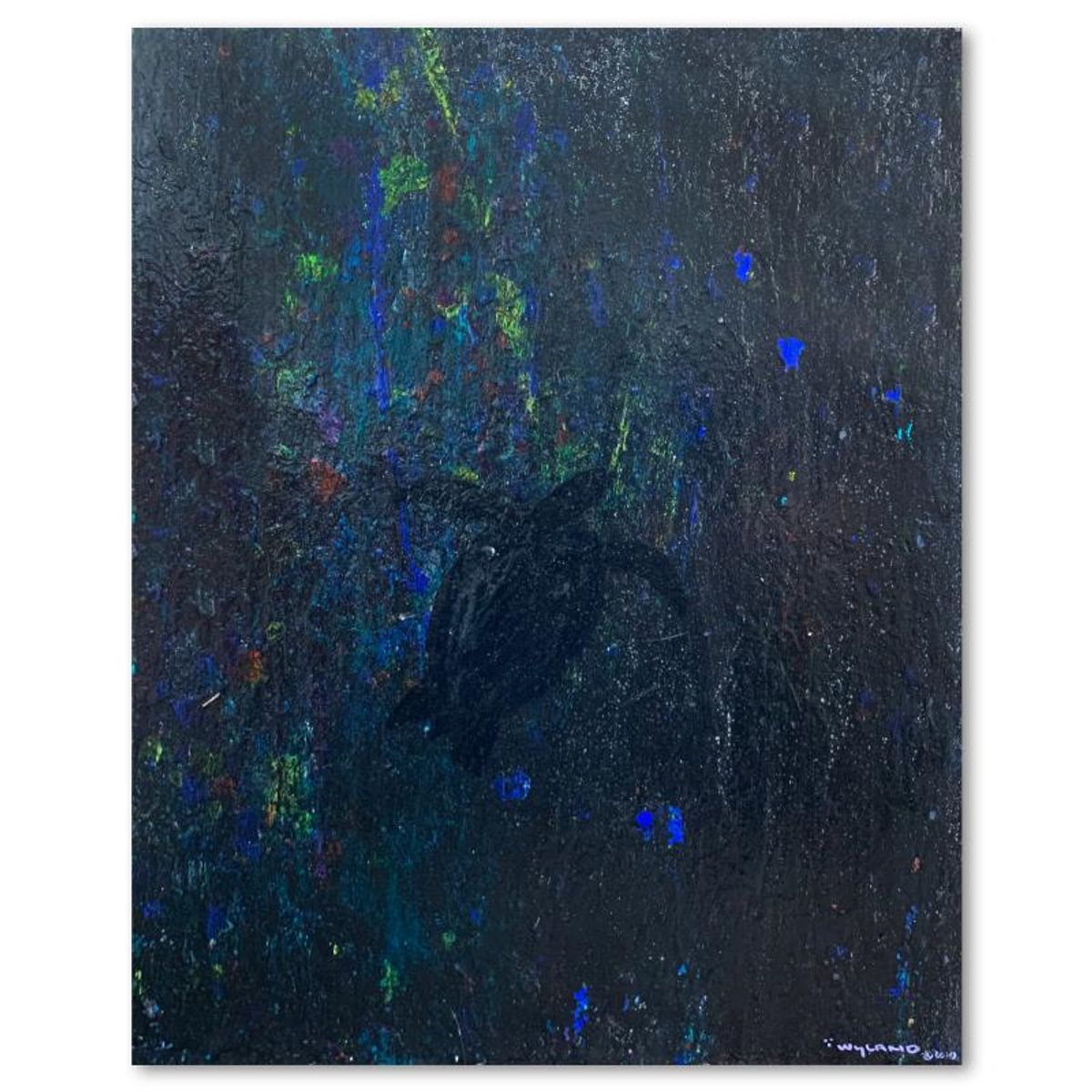 Wyland, Hand Signed Original Painting with Letter of Authenticity.