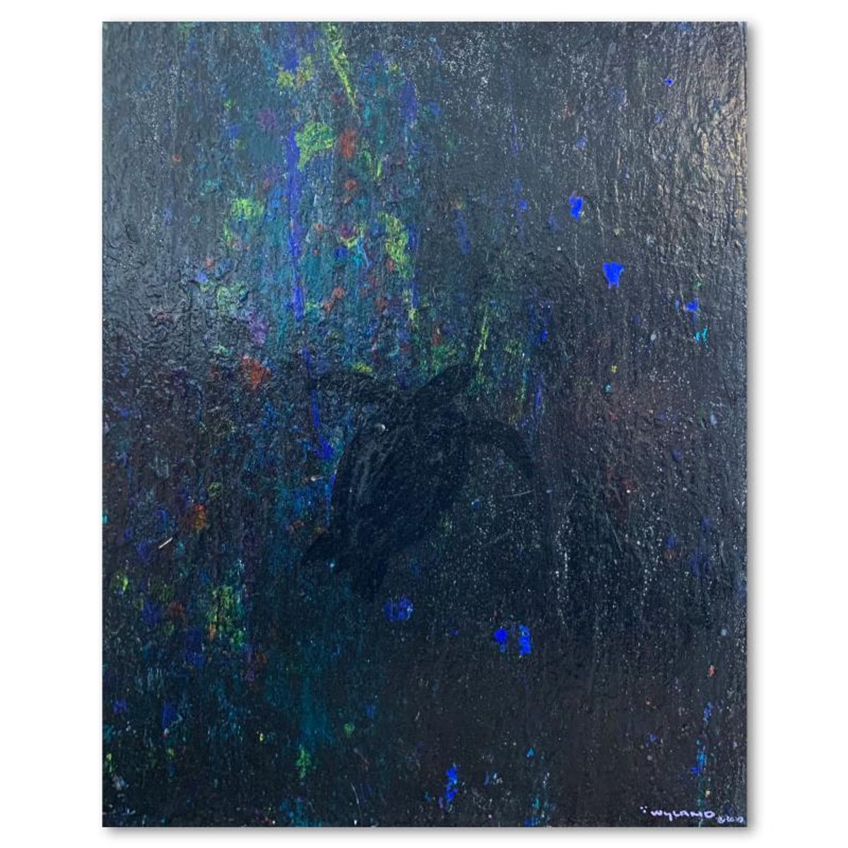 Wyland, Hand Signed Original Painting with Letter of Authenticity.