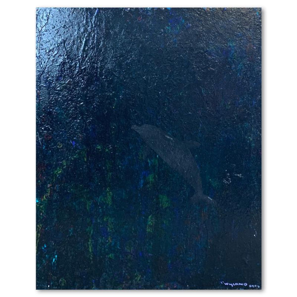 Wyland, Hand Signed Original Painting with Letter of Authenticity.