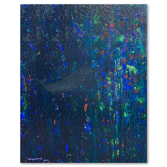 Wyland, Hand Signed Original Painting with Letter of Authenticity.