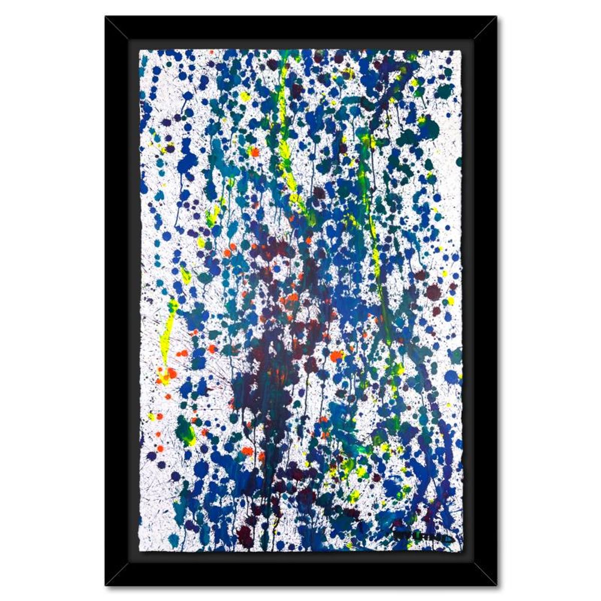 Wyland, Framed Original Painting, Hand Signed by the artist and with a letter of authenticity.