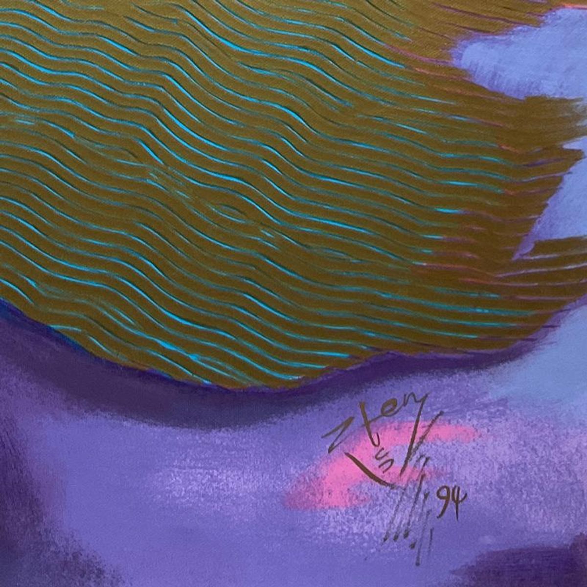 Lun Zen, "Musical Taste" Limited Edition Printer's Proof on Canvas, Numbered 2/4 and Hand Signed with Letter of Authenticity.