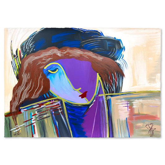 Lun Zen, "Dignity" Limited Edition Printer's Proof, Numbered 1/20 and Hand Signed with Letter of Authenticity.