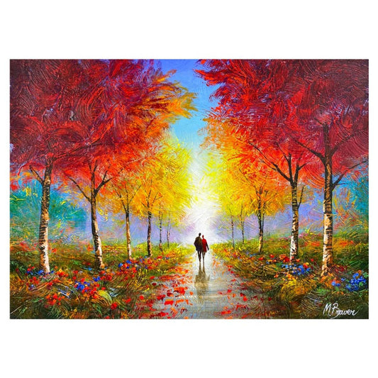 Mark Braver, Original Acrylic Painting on Canvas, Hand Signed with Letter of Authenticity.