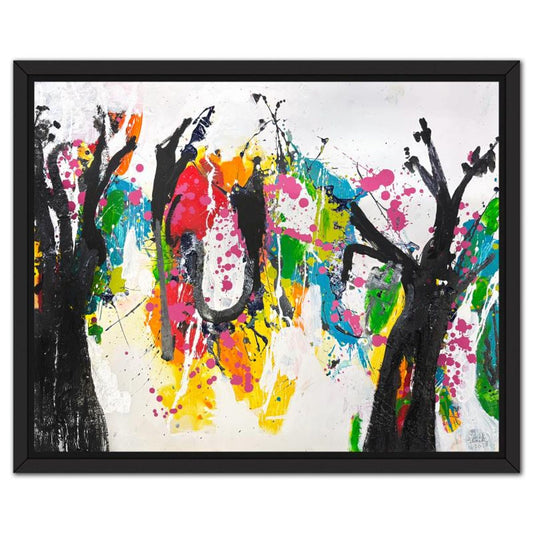 Jenik Cook, Framed Hand Signed Original Painting with Letter of Authenticity.