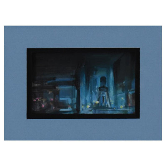 Marvel Comics, Framed Original Story Board Production Painting with Letter of Authenticity.