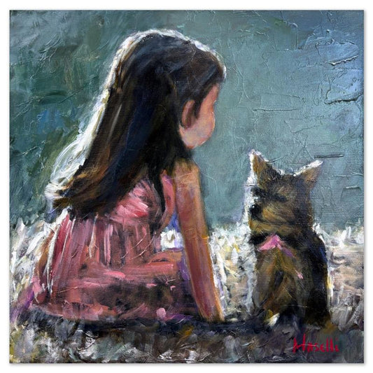 Michael Maselli, Original Painting on Canvas, Hand Signed with Letter of Authenticity.