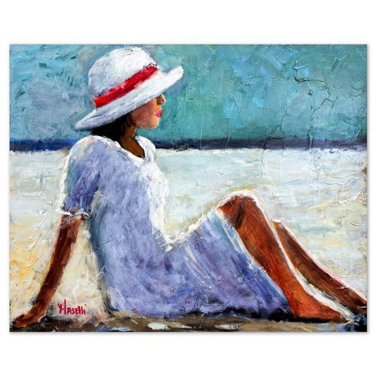 Michael Maselli, "Memories of Maui" Original Painting on Canvas, Hand Signed with Letter of Authenticity.