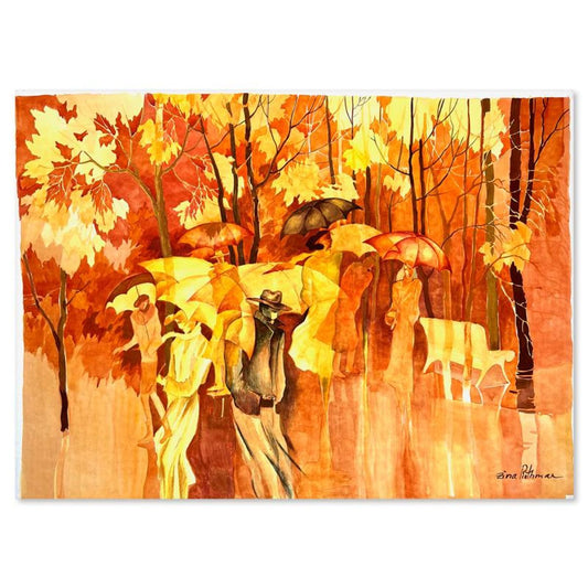 Zina Roitman, Hand Signed Original Painting with Letter of Authenticity.