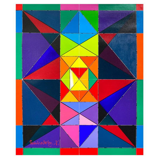 Natalia Sinkovsky, Original Acrylic Painting on Canvas, Hand Signed with Letter of Authenticity
