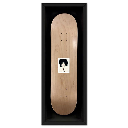 Andy Warhol (1928-1987), "Self-Portrait (Grey)" Framed One-of-a-Kind Unique Edition Skateboard, Signed Inverso with Certificate of Authenticity.