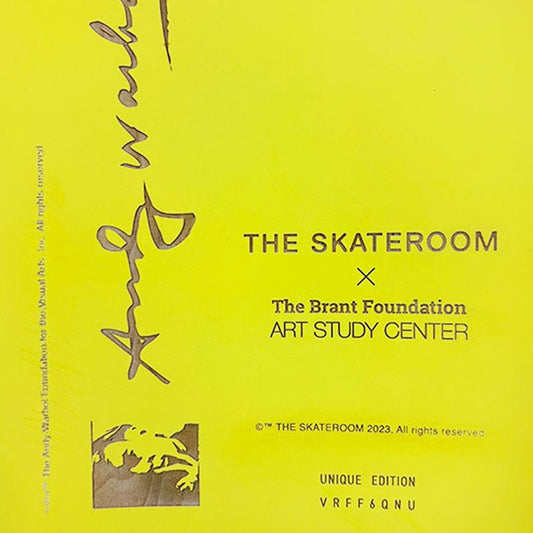 Andy Warhol (1928-1987), "Self-Portrait (Yellow)" Framed One-of-a-Kind Unique Edition Skateboard, Signed Inverso with Certificate of Authenticity.