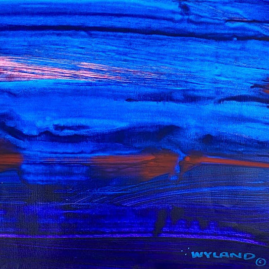 Wyland, "Whale Tail" Framed Original Acrylic Painting on Canvas, Hand Signed with a Letter of Authenticity.