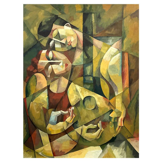 Yuroz, "Lover's Serenade" Limited Edition Printer's Proof Serigraph on Canvas, Numbered 3/3 and Hand Signed with Letter of Authenticity.