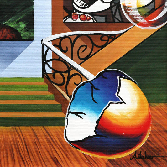 Alexander Astahov- Original Oil on Canvas "Parallel Shores of Imagination"
