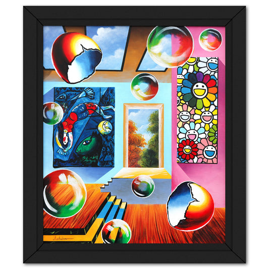 Alexander Astahov- Original Oil on Canvas "Color Code: Escape"