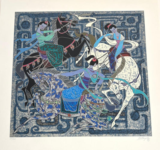 Zu Ming Ho- Limited edition serigraph
