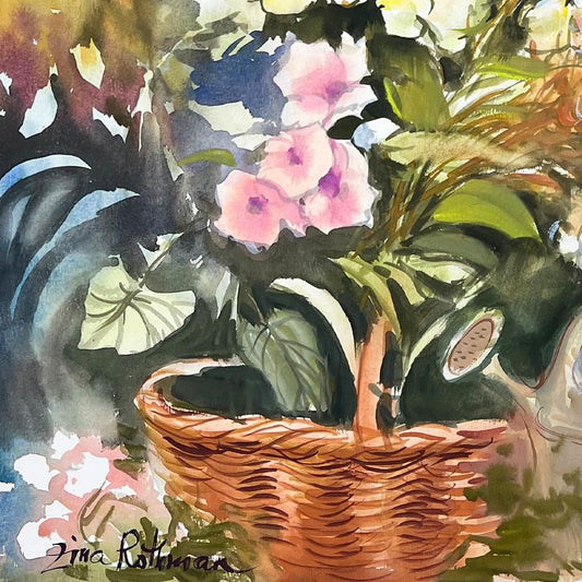 Zina Roitman, Hand Signed Original Painting with Letter of Authenticity.