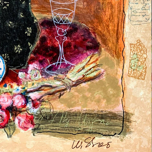 Alexander Galtchansky (1959-2008) and Tanya Wissotzky (1959-2006), Hand Signed Limited Edition Serigraph on Paper with Letter of Authenticity.