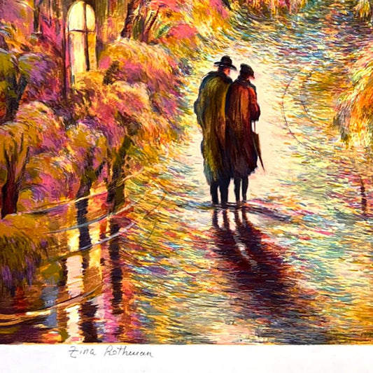 Zina Roitman, Limited Edition Serigraph, Hand Signed and Numbered, Letter of Authenticity.