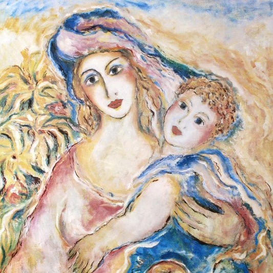 Zamy Steynovitz (1951-2000), "Mother" Hand Signed Lithograph with Letter of Authenticity. (Disclaimer)