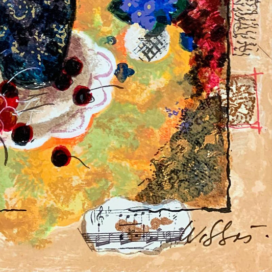Alexander Galtchansky (1959-2008) and Tanya Wissotzky (1959-2006), Hand Signed Limited Edition Serigraph on Paper with Letter of Authenticity.