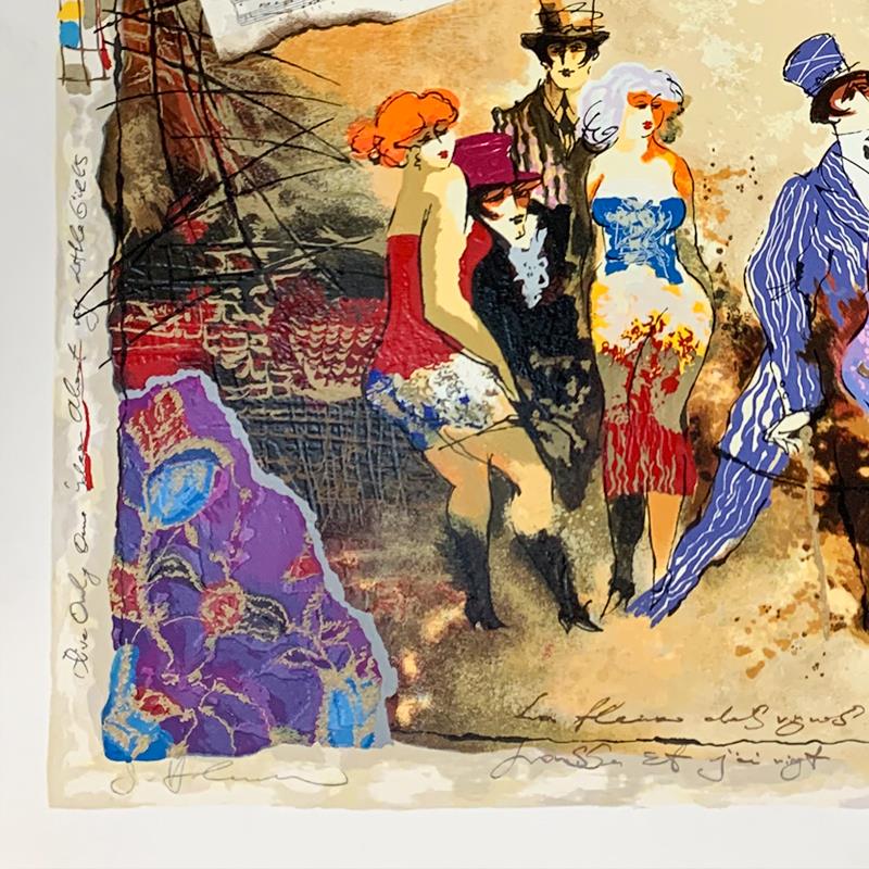 Alexander Galtchansky (1959-2008) and Tanya Wissotzky (1959-2006), Hand Signed Limited Edition Serigraph on Paper with Letter of Authenticity.