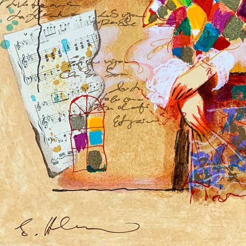 Alexander Galtchansky (1959-2008) and Tanya Wissotzky (1959-2006), Hand Signed Limited Edition Serigraph on Paper with Letter of Authenticity.