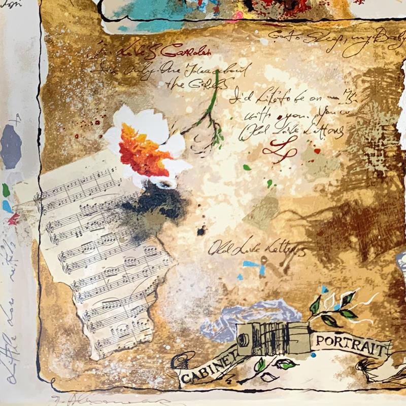 Alexander Galtchansky (1959-2008) and Tanya Wissotzky (1959-2006), Hand Signed Limited Edition Serigraph on Paper with Letter of Authenticity.