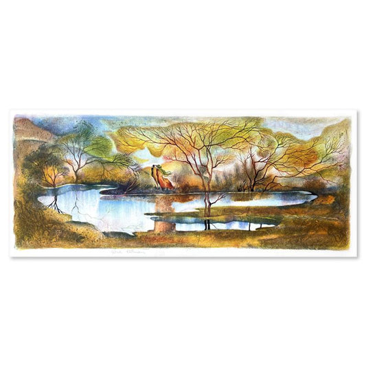 Zina Roitman, Limited Edition Serigraph, Hand Signed and Numbered, Letter of Authenticity.