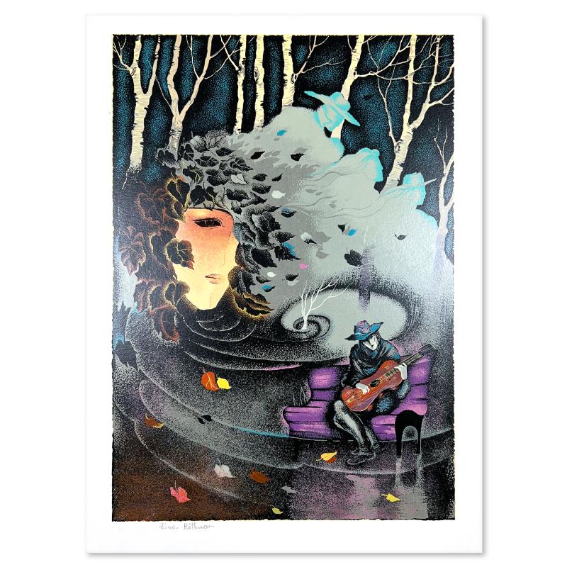 Zina Roitman, Limited Edition Serigraph, Hand Signed and Numbered, Letter of Authenticity.